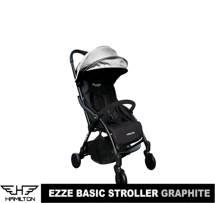 STROLLER HAMILTON EZZE ELITE PRO GREY di Babyvizta Jakarta adalah Rental Mainan Jakarta menyewakan kebutuhan perlengkapan mainan bayi dan anak di Jakarta