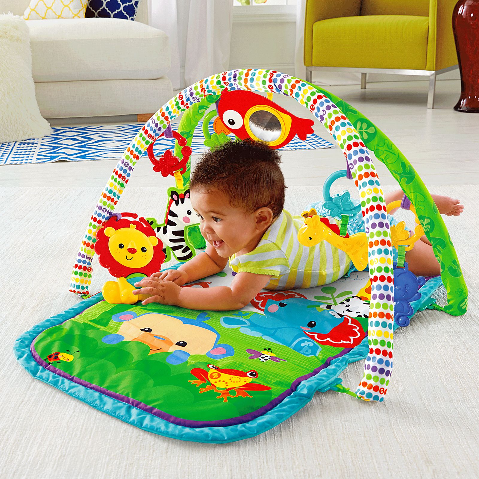 PLAYMAT FISHER PRICE RAINFOREST BABY GYM