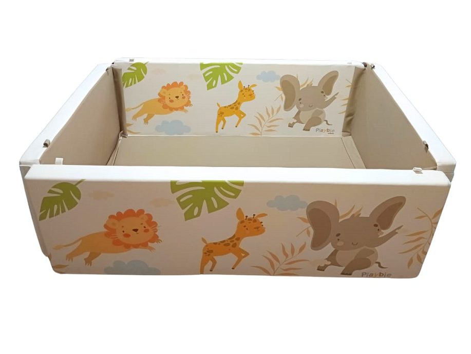 PLAYBIE BUMPER BOX 1 X 1.5 - ANIMAL