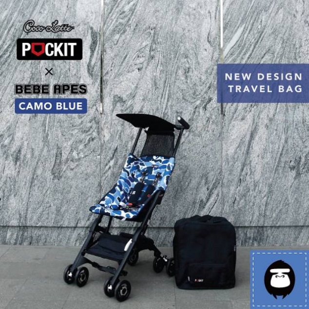 STROLLER POCKIT 839 BLUE 1 (GEN 7)