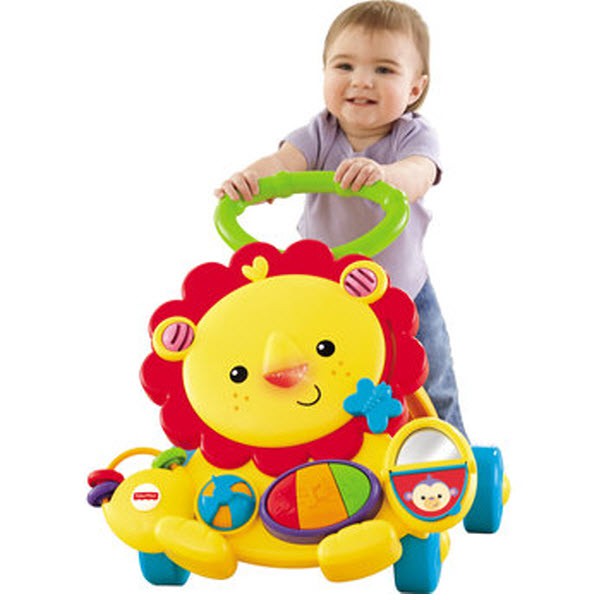 LION MUSICAL PUSH WALKER