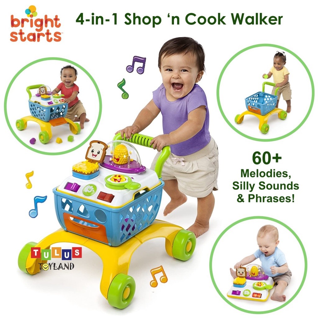 PUSH WALKER 4IN1 SHOP N COOK WALKER