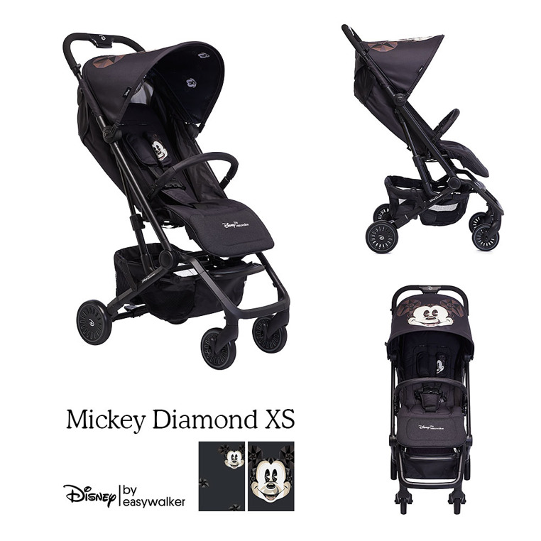 STROLLER EASYWALKER MICKEY BLACK